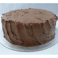 Simply Chocolate Buttercream Wave Cake
